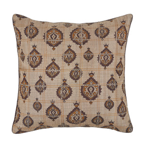 Kyyarii Pure Silk Handloom Ethnic Cushion Covers (Single piece)