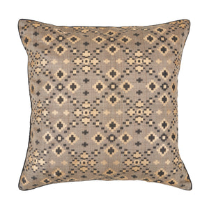 Kyyarii Pure Silk Handwoven Printed Cushion Covers (Single piece)