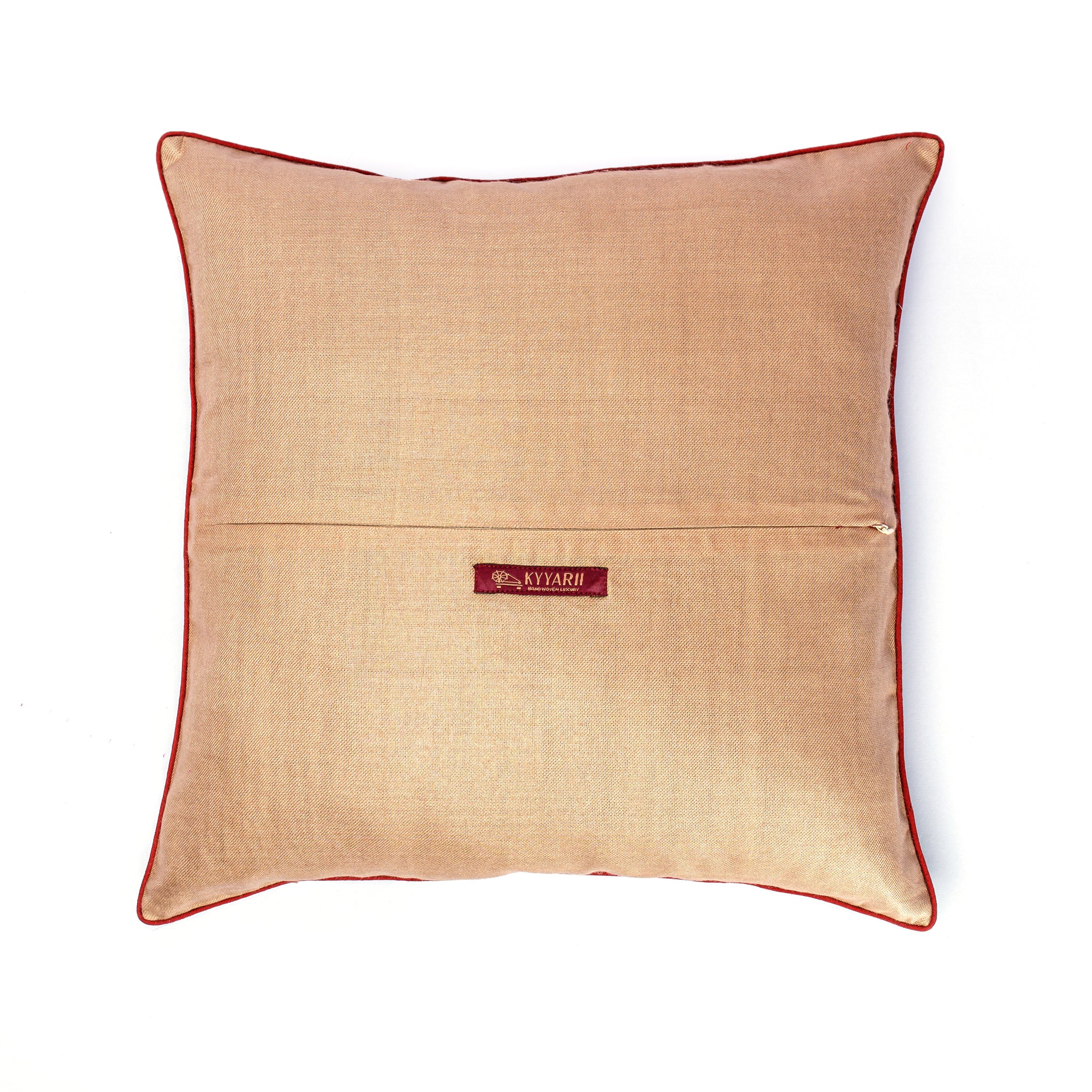 Kyyarii Rocket design Pure Silk Ethnic Cushion Covers (Single piece)