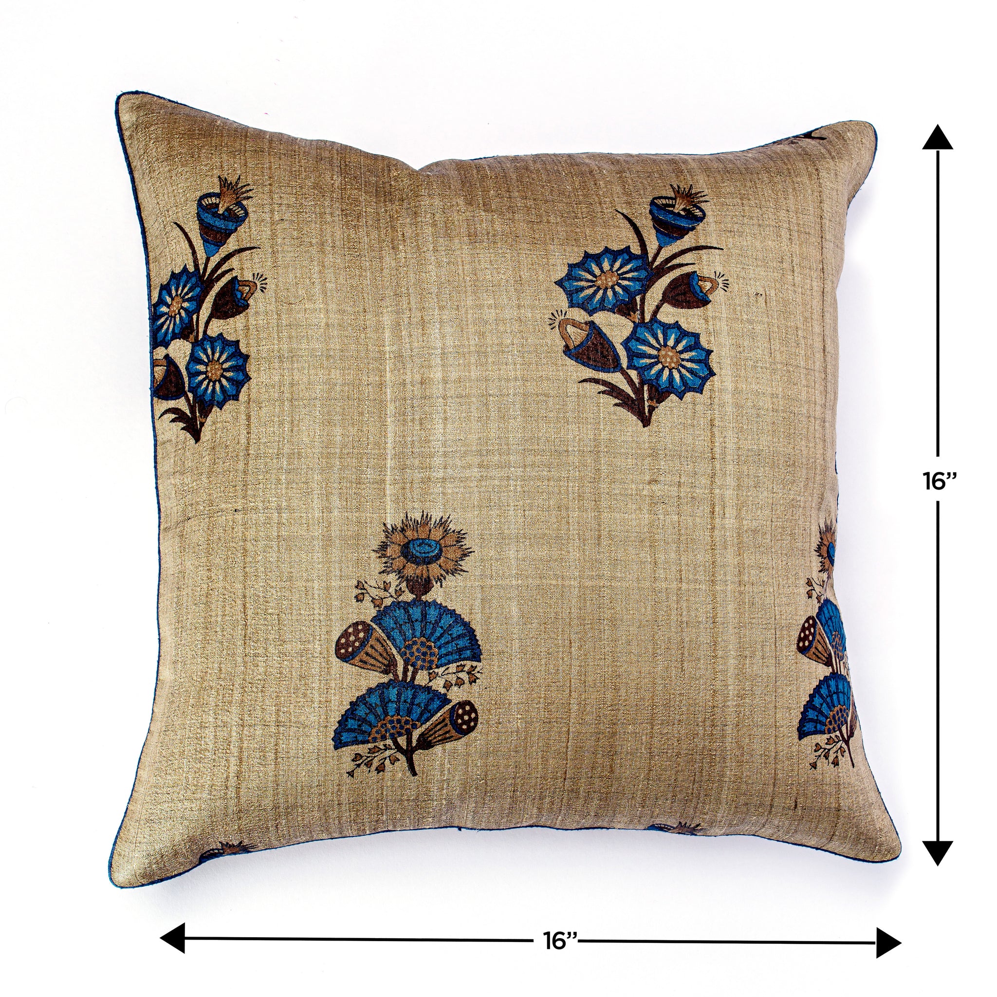 Kyyarii Pure Silk Handwoven Cushion Covers (Single piece)
