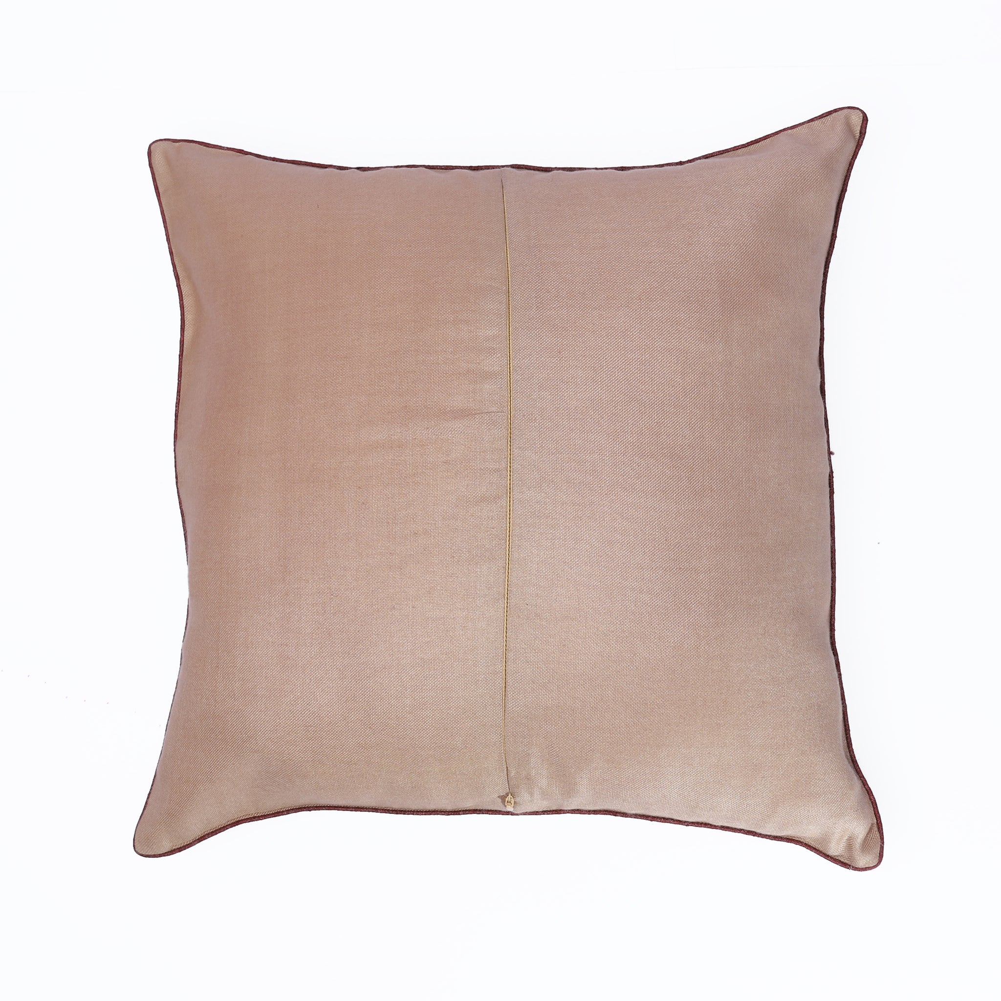 Kyyarii Regal ghode print Pure Silk Cushion Covers (Single piece)