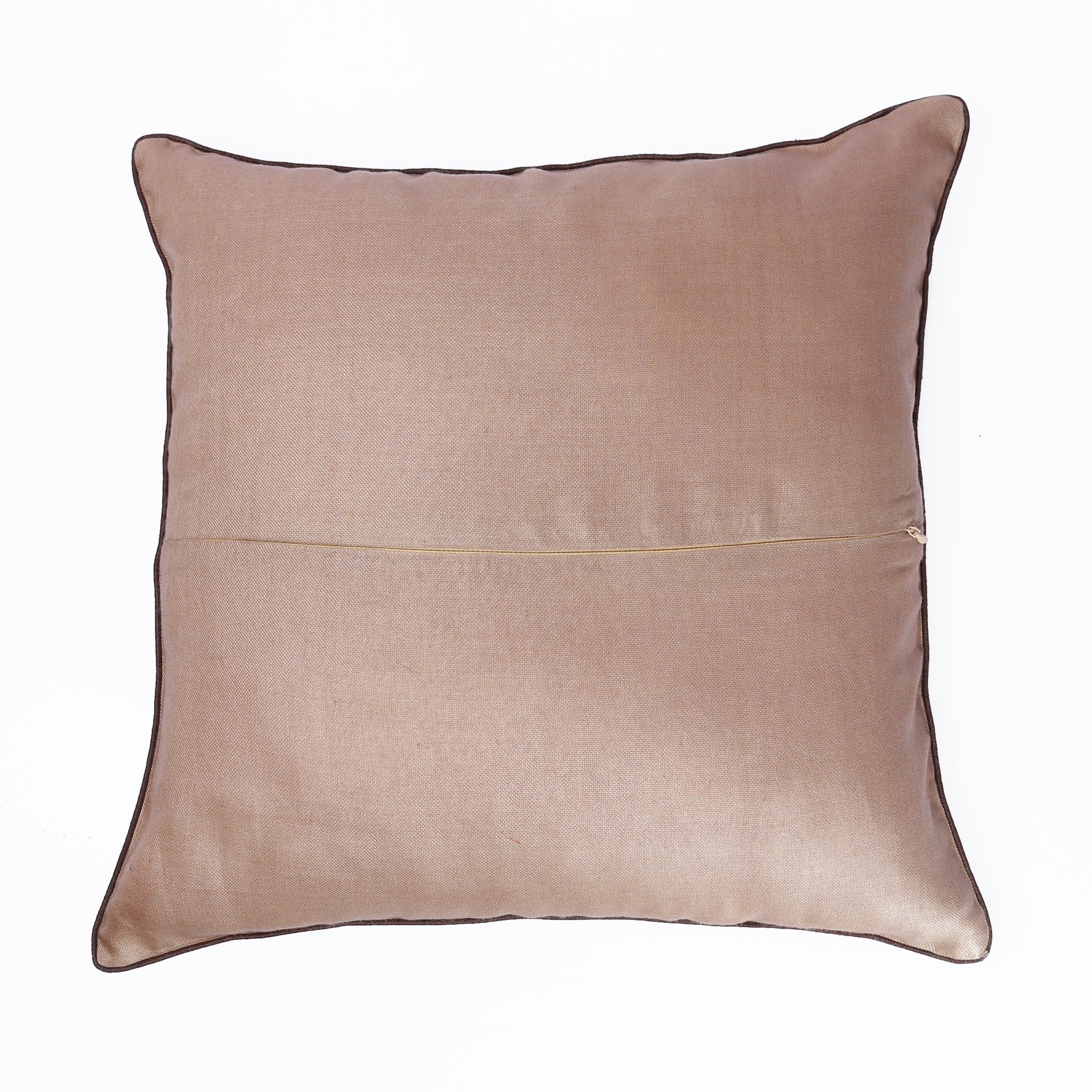 Kyyarii Pure Silk Handloom Cushion Cover (Single Piece)