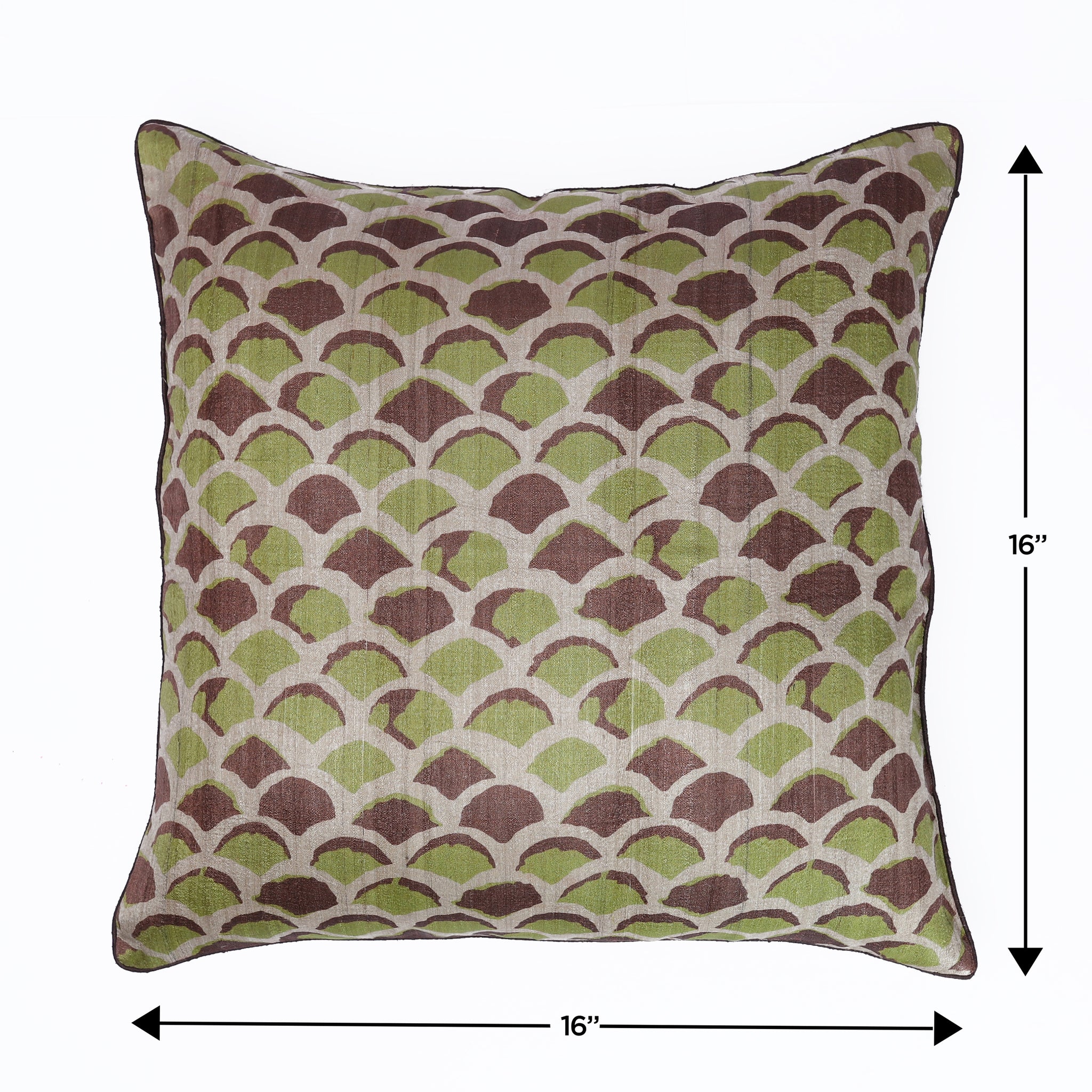 Kyyarii Pure Silk Handloom Cushion Covers (Set of 2)