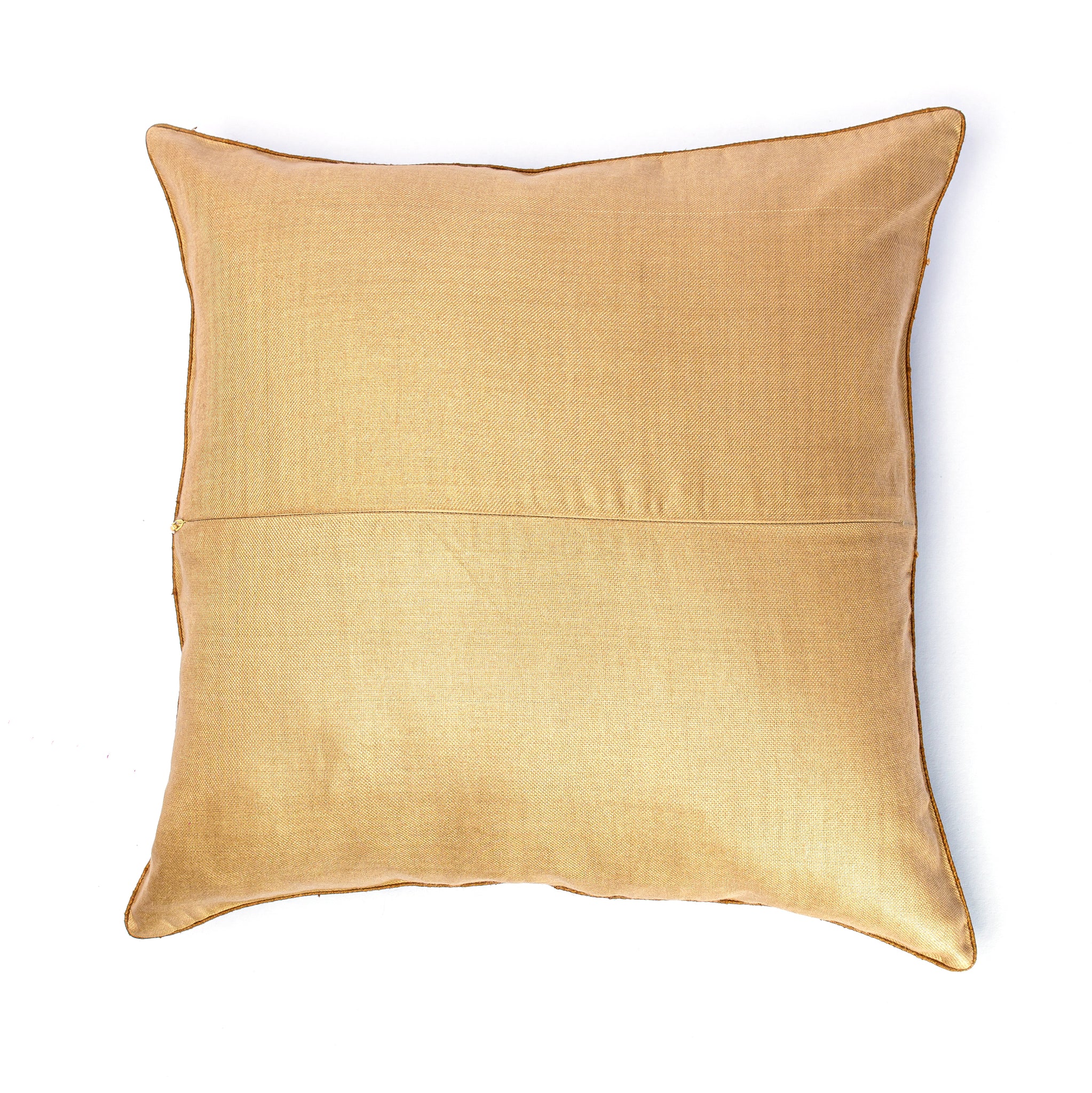 Kyyarii Pure Silk Floral handloom Cushion Covers (Single Piece)
